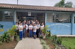 Após ação social, alunos da Esucri doam mais de 900 livros infantis