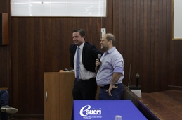 Presidente da OAB/SC Criciúma palestra para acadêmicos de Direito