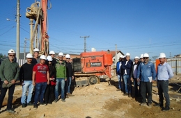 Alunos da pós-graduação em Dimensionamento Geotécnico e Estrutural de Fundações realizam visita técnica