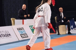 Sabrina Pereira está em Paris para Liga Mundial de Karatê