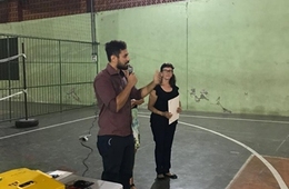  Coordenador de Engenharia Civil apresenta projeto aos pais do Colégio Lapagesse