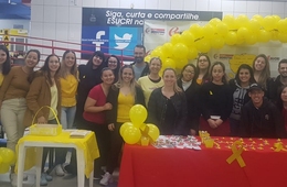 Curso de Enfermagem da Esucri realiza ação em alusão ao Setembro Amarelo