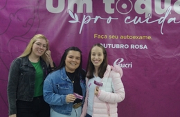 Um toque pro cuidado: Esucri lança campanha de prevenção ao câncer de mama