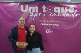 Um toque pro cuidado: Esucri lança campanha de prevenção ao câncer de mama