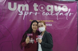 Um toque pro cuidado: Esucri lança campanha de prevenção ao câncer de mama