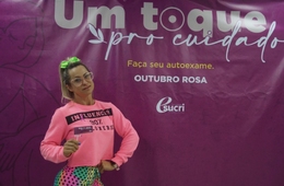 Um toque pro cuidado: Esucri lança campanha de prevenção ao câncer de mama