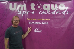 Um toque pro cuidado: Esucri lança campanha de prevenção ao câncer de mama