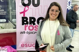 Se toque, faça autoexame: Esucri lança campanha de prevenção ao Câncer de Mama