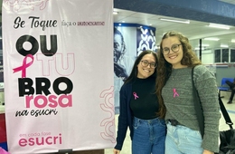 Se toque, faça autoexame: Esucri lança campanha de prevenção ao Câncer de Mama