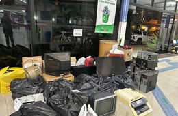 Esucri promove projeto de conscientização que incentiva o descarte correto de lixo eletrônico em Criciúma