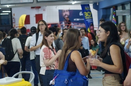 Volta às aulas na Esucri reúne estudantes em momento de integração
