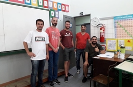 Acadêmicos de Engenharia Civil realizam atividades em projeto e aula prática
